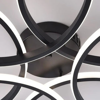 DARYNA Modern Minimalist LED Ceiling Light – Contemporary Flush Fixture
