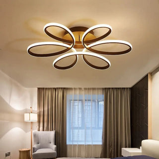 DARYNA Modern Minimalist LED Ceiling Light – Contemporary Flush Fixture