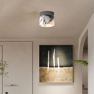 MARCY Nordic Marble Cylinder LED Ceiling Light