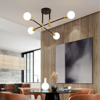SCAN Scandinavian Ceiling Light – Nordic Minimalist Flush Fixture