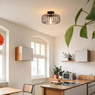 STYRIEL Industrial Loft Spirit Ceiling Light – Urban Contemporary Fixture