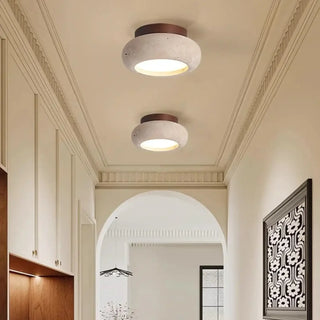 CANONY Travertine Scandinavian Ceiling Light Fixture – Nordic Natural Style