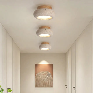 CANONY Travertine Scandinavian Ceiling Light Fixture – Nordic Natural Style