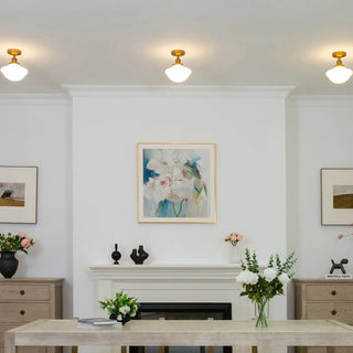 PERMO Timeless Ceiling Light – Vintage Charm Room Setting