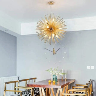 Soleil ceiling pendant, stylish suspension warm ambient hanging fixture