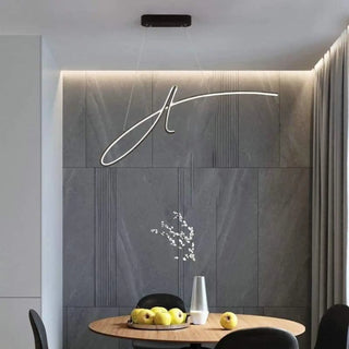 Contemporary Italian pendant light, modern dining room suspension ceiling fixture