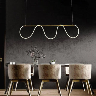 LED pendant chandelier, modern energy efficient ceiling hanging fixture