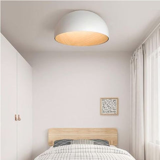 Indoor LED Ceiling Light – Wood Metal Lamp With Adjustable Lighting Modes