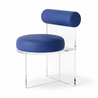 luxury acrylic dining chair