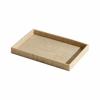 luxury travertine bathroom tray