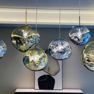 Transparent Acrylic Pendant Light – Modern Ceiling Lamp with Adjustable Hanging Cable