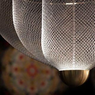 Metal Grid Pendant Light – Modern Pendant Lighting with Open Grid Design