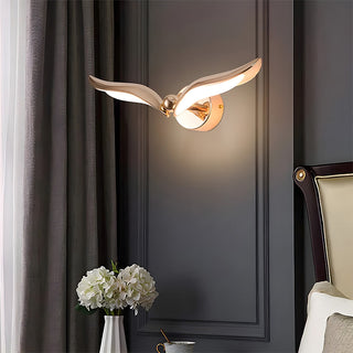 Modern European LED seagull wall sconce — stylish indoor lamp