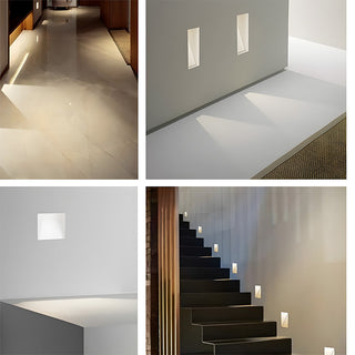 Modern frameless staircase embedded LED indoor wall sconce