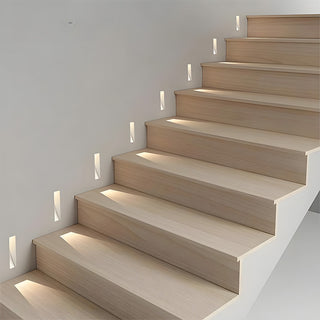 Embedded indoor frameless modern LED staircase wall lamp