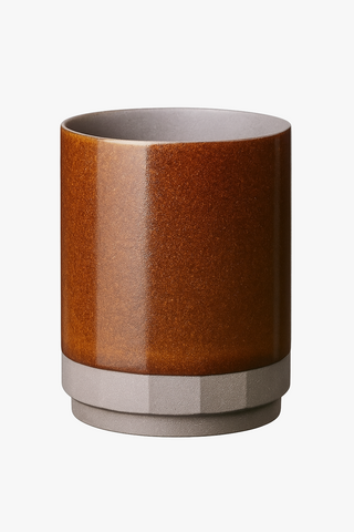 rustic ceramic mug