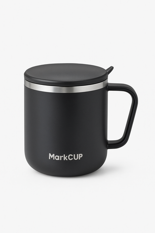 stainless steel mug with lid