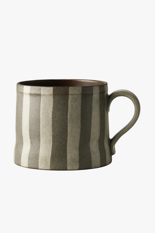 rustic ceramic mug