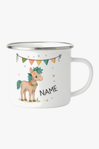 animal-motif ceramic mug