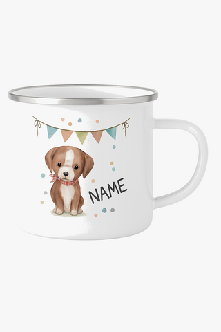 animal-motif ceramic mug