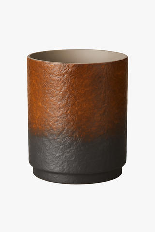rustic ceramic mug