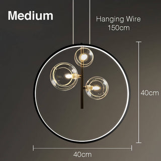 Versatile Pendant Light – Adjustable Pendant Lamp with Metallic Finish & Dimmable LED