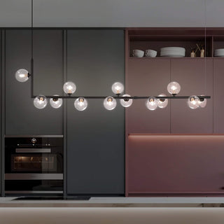 Modern Pendant Lamp – Multi Globe Nordic Ceiling Light With Gold Finish