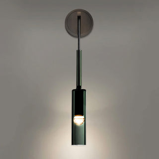 Blown Glass Wall Light – Elegant Wall Lighting With Tinted Glass Sconce