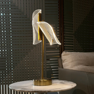 Elegant Table Lamp – Modern LED Desk Lamp With Durable Aluminum & Glass Design