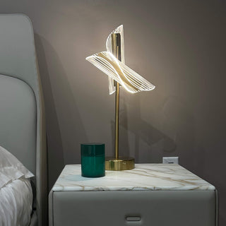 Elegant Table Lamp – Modern LED Desk Lamp With Durable Aluminum & Glass Design