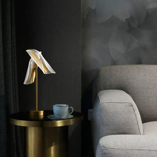 Elegant Table Lamp – Modern LED Desk Lamp With Durable Aluminum & Glass Design