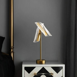 Elegant Table Lamp – Modern LED Desk Lamp With Durable Aluminum & Glass Design