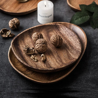 wood tableware set earthworks natural finish dishes handcrafted bowls rustic dining set view