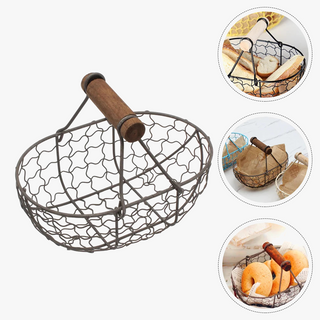 Metal egg basket