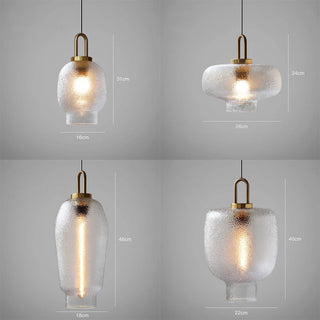 Frosted glass pendant styled — brass modern kitchen ceiling lamp