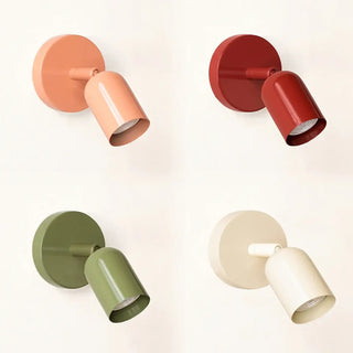 colorful metal wall sconce E27 – indoor outdoor accent