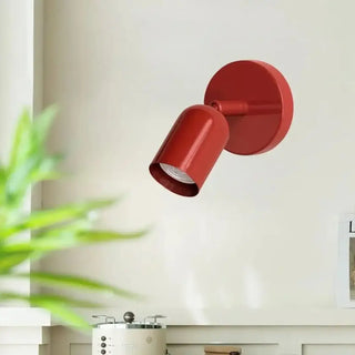 red small wall sconce E27 LED – colorful modern