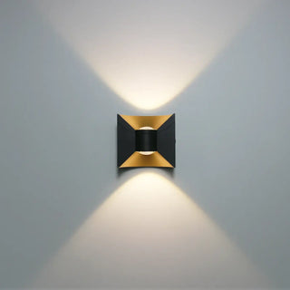 CELET Small Outdoor Wall Light – Versatile Black or White Exterior Sconce