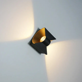 CELET Small Outdoor Wall Light – Versatile Black or White Exterior Sconce