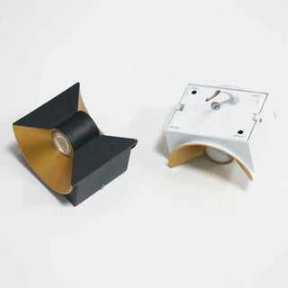 CELET Small Outdoor Wall Light – Versatile Black or White Exterior Sconce