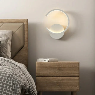 Black arc wall lamp G4 10W – dimmable modern design sconce