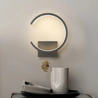 Arched wall sconce G4 LED – dimmable white modern acrylic