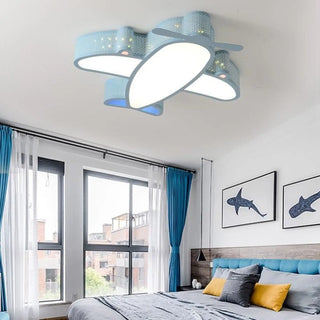 PLANE Airplane Children's Room Ceiling Light – Aviation Novelty Fixture