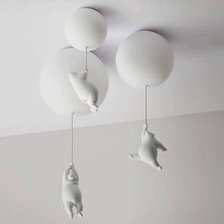 OURS Festive Ceiling Light – Playful Balloon Overhead View