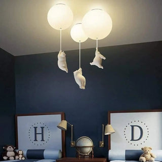 OURS Balloon Ceiling Light – Colourful Festive Design Detail