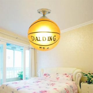 BALLE LED Kids Football Ceiling Light – Soccer Ball Children's Room Fixture