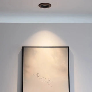 BROGIN Wood and Black Modern Elegant Ceiling Light – Contemporary Fixture