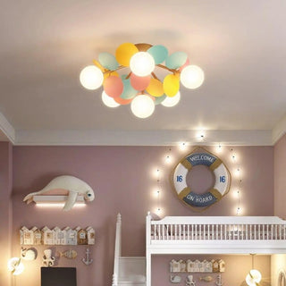 BOULI Ball Cluster Ceiling Light – Multi-Sphere Contemporary Fixture