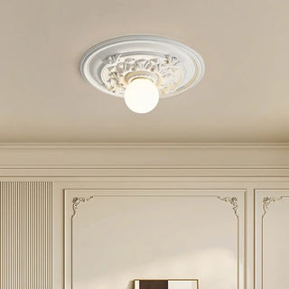 ROSANE Classic Ceiling Light – Ornate Rosette Elegant Room Setting