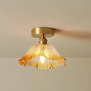 GALOIPA Compact Elegant Glass Vintage Ceiling Light